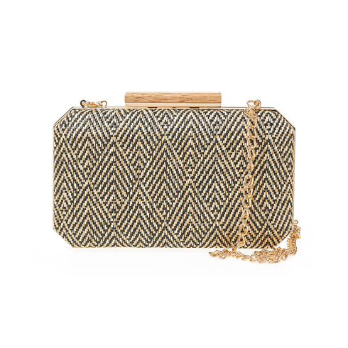 Verde Γυναικείο Τσαντάκι Βραδινό 01-1710 Μαύρο